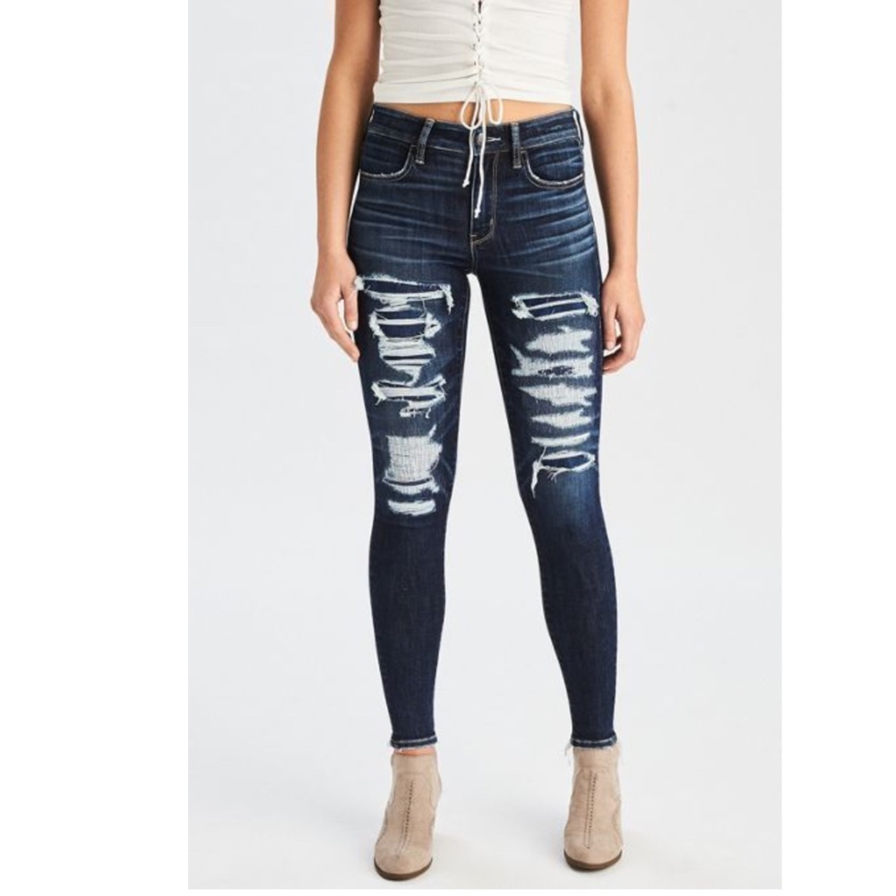 American Eagle Outfitters Super Super Stretch Jegging Jeans Size 4